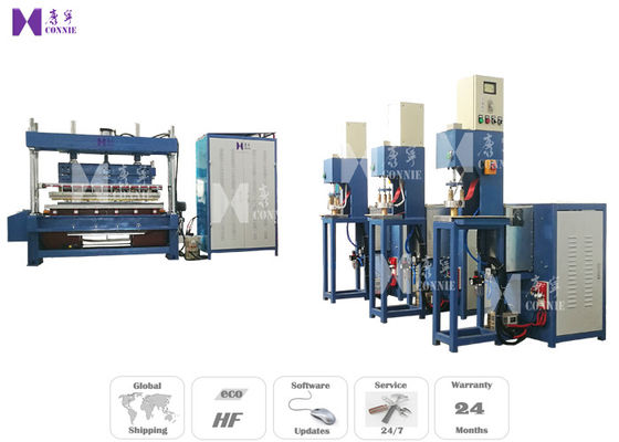 चीन 35KVA उच्च आवृत्ति प्लास्टिक वेल्डिंग मशीन 25KW 250 × 1900 मिमी वेल्डेड क्षेत्र फैक्टरी