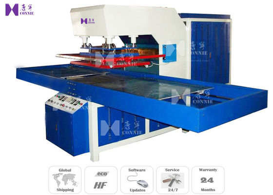 चीन 2 स्लाइड टेबल्स एचएफ पीवीसी वेल्डिंग मशीन, 0.6Mpa वायु दबाव पीवीसी वेल्डिंग उपकरण फैक्टरी