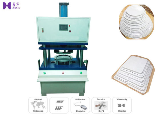 चीन 5 इंच - 20 इंच कागज केक ट्रे बनाने की मशीन 200-350 पीसी / घंटे सीई प्रमाणित फैक्टरी